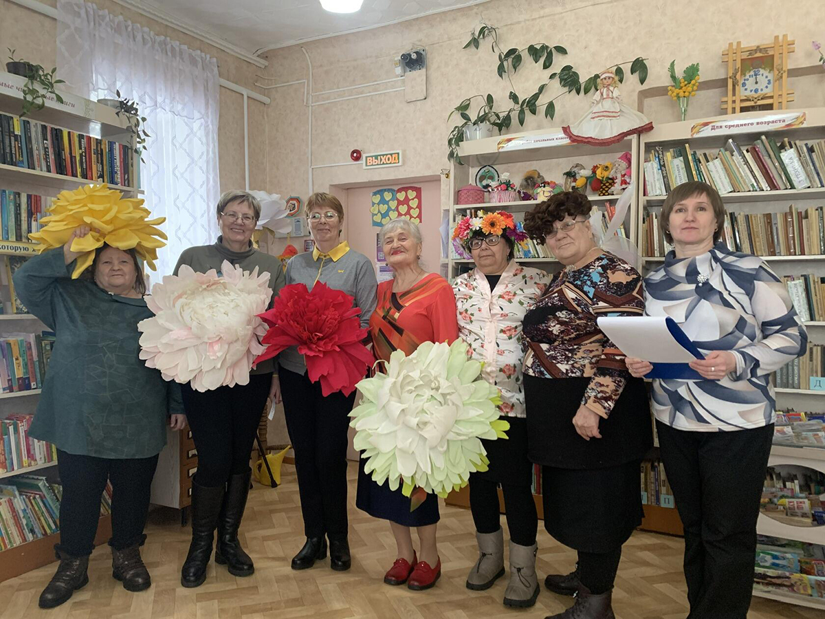 В Акациевской библиотеке.