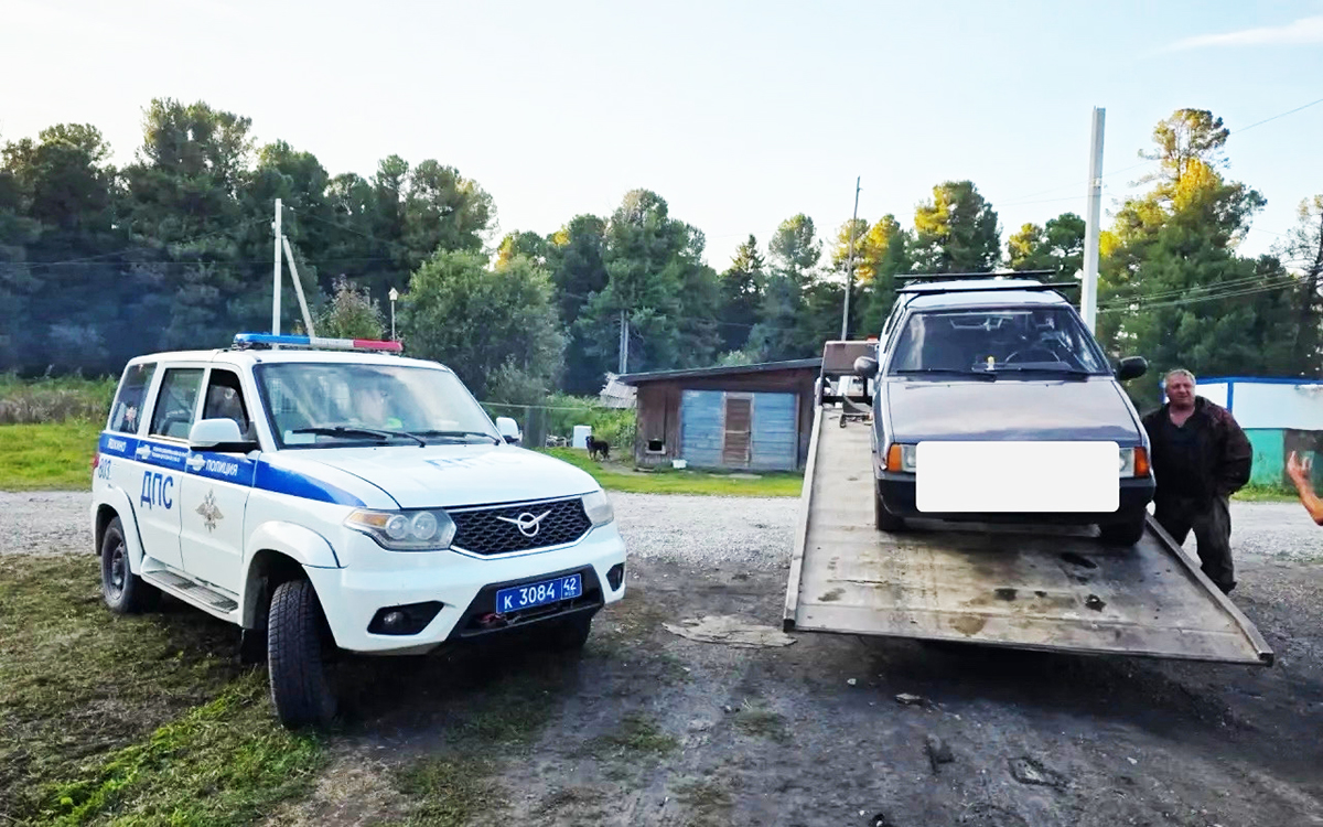 Забрали машину за пьянство за рулём