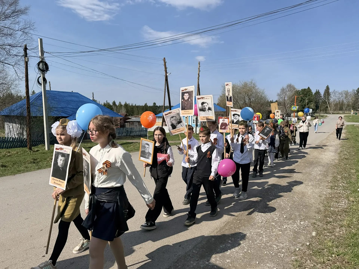 День Победы в Таловке