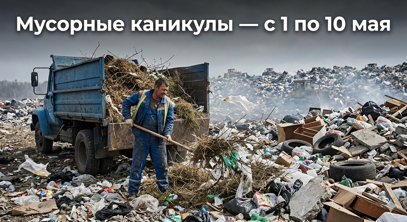 В «Мусорные каникулы» на полигоне бесплатно примут растительные отходы